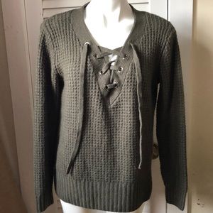 >>sold on Mercari<<Anthropologie Ruby Moon sweater